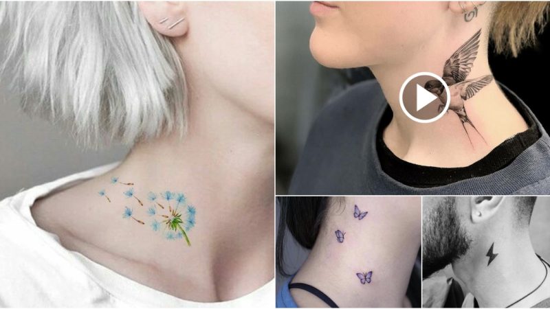 Suggestions for Cool and Impressive Neck Tattoo Patterns