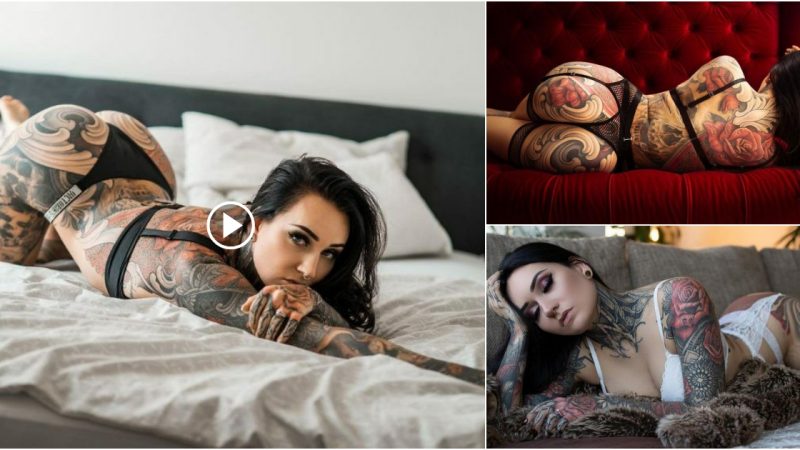 “The Emergence of Tattooed Model and Artist, Bella Isadora: Unleashing Creativity and Defying Beauty Standards.”