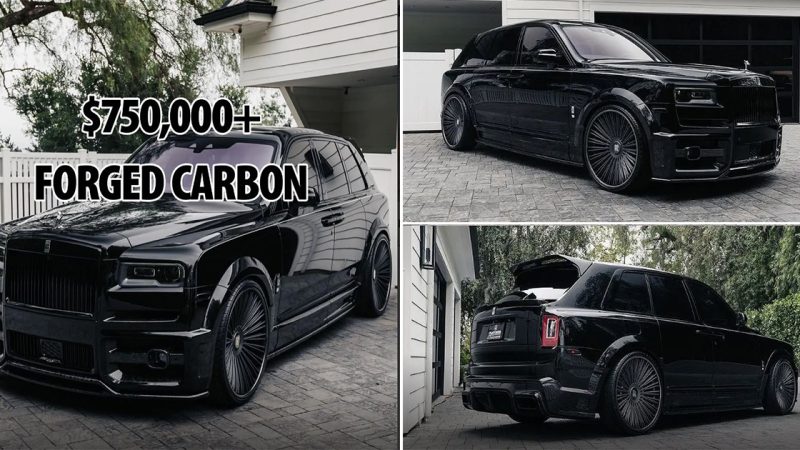 Scott Disick’s Widebody Cullinan Has Forged Carbon Bumpers, Costs $750,000+