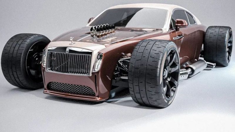 Rolls-Royce Wraith Hot Rod Is the Digital Thing Millionaires Didn’t Know They Needed