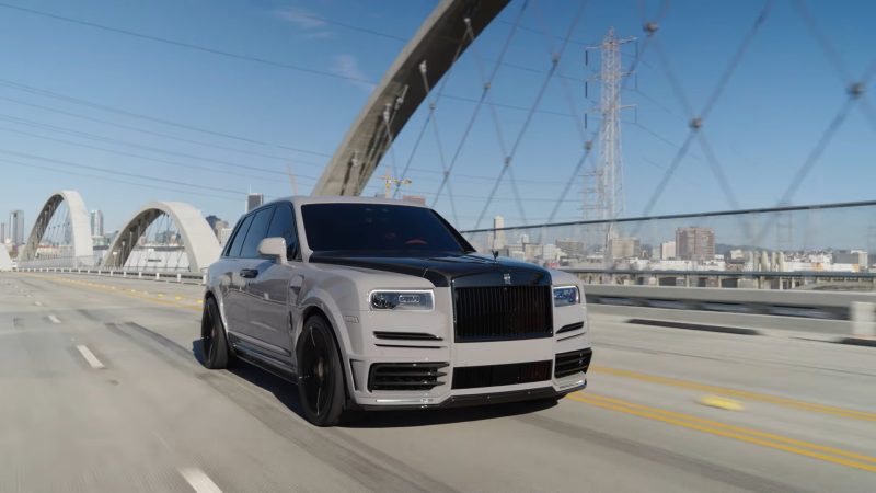 Tempest Gray Rolls-Royce Cullinan Serves a Cold yet Warm Widebody Transformation