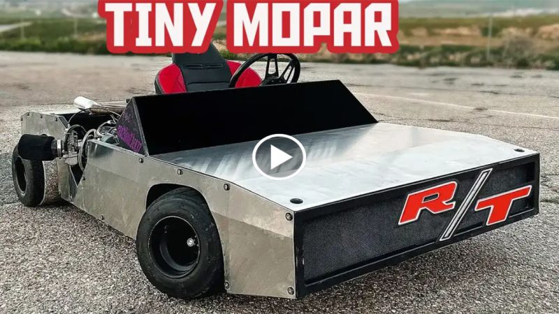 Dodge Charger Go-Kart Took 550 Hours to Build, Giant R/T Badge Not Included