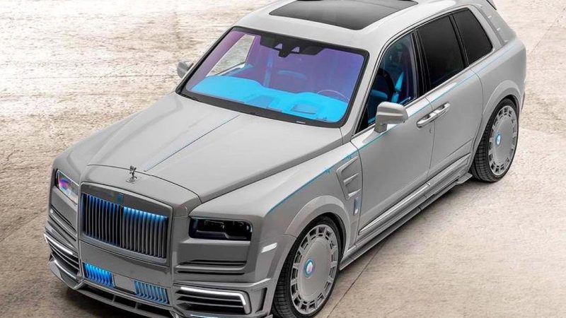 Those Colors to Top It All Off: Rolls Royce Cullinan by MANSORY