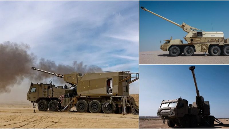 Elbit Systems Unveils Roem 155mm Wheeled Self-Propelled Howitzer for European Allies