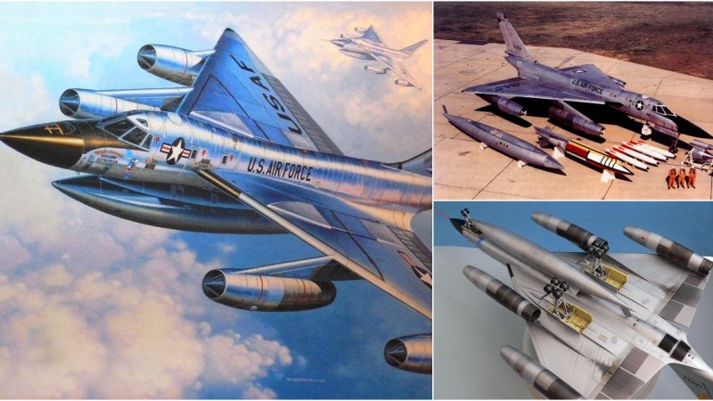 B-58 Hustler: Defying Limits as the Ultimate Supersonic Bomber.