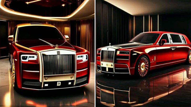 Rolls-Royce Phantom Extended WB Limousine: A Rendering that Ignites Passion and Awe 🔥🔥🔥😲