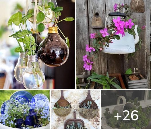 26 Innovative Garden Projects Using Old Silverware and Kitchen Items