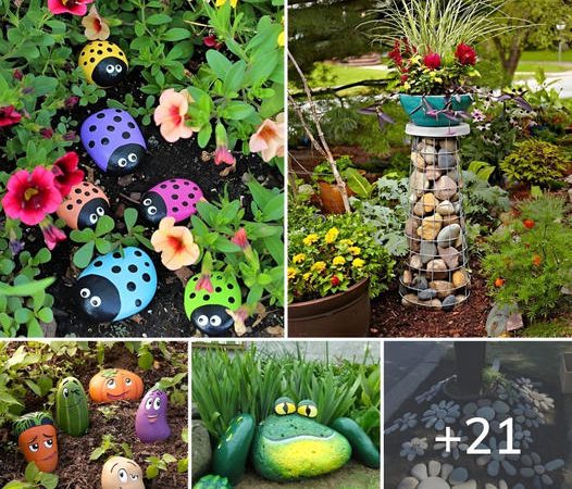 21 Creative DIY Garden Projects with Rocks to Transform Your Outdoor Space