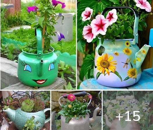 Repurpose Your Old Teapots: 15 Creative Upcycling Ideas for Garden Decor 