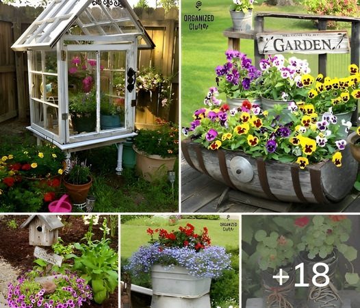 Transform Your Outdoor Space with Charming Vintage Garden Ideas