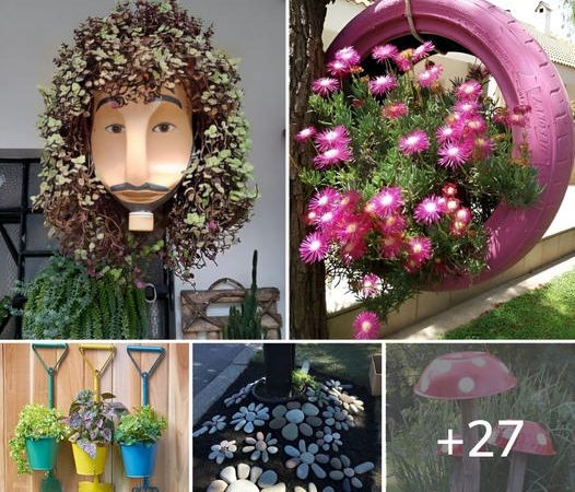 27 Delightful DIY Garden Art Ideas to Elevate Your Outdoor Space
