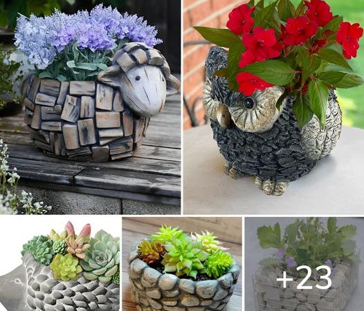 Elevate Your Garden: Creative Stone Flower Pot Ideas for a Natural Oasis