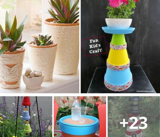 27 Creative Terra Cotta Craft Ideas to Elevate Your Outdoor Decor